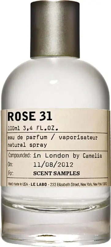 Le Labo Rose 31 Eau De Parfum Le Labo