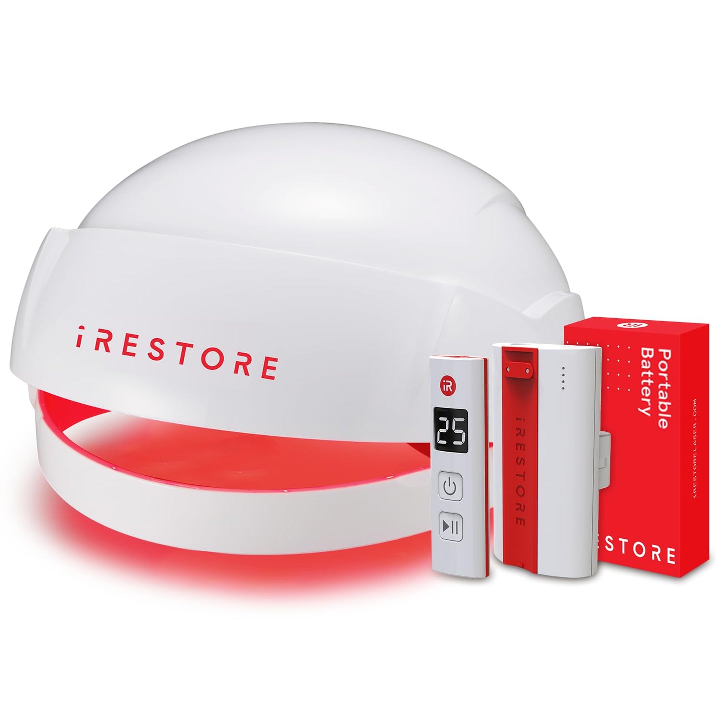 iRestore Essential - Laser Red Light Therapy for Hair Growth - FDA Cleared Hair Loss, Hair Thinning & Alopecia Treatment for Men & Women - Laser Cap for Hair Regrowth Stimulate Denser Fuller Hair SCENTAURA&CO
