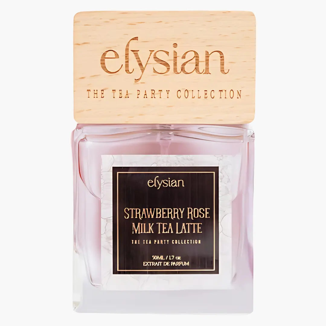 Elysian Strawberry Rose Milk Tea Latte Extrait Elysian